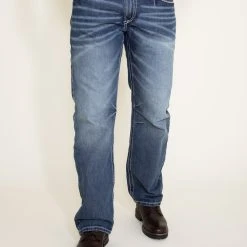 Ariat M4 Coltrane Relaxed Bootcut Jeans For Men | 10017511-DURANGO