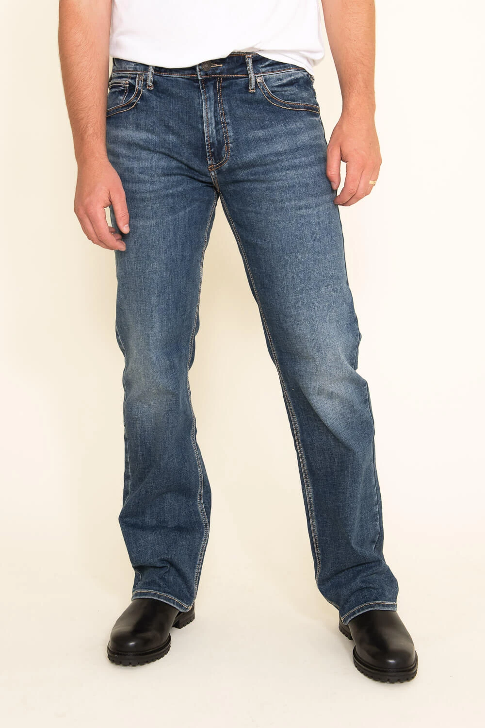 Silver Jeans Gordie Loose Straight Jeans For Men | M83456SDK333 3 Silver Jeans Gordie Loose Straight Jeans For Men | M83456SDK333