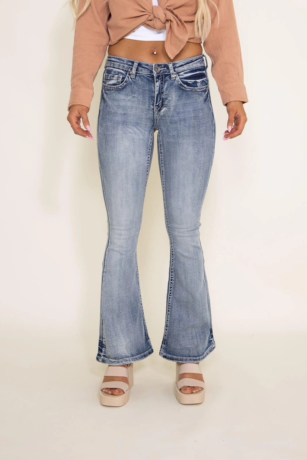 True Luck Kirk Flare Jeans For Women | TL20200402 3 True Luck Kirk Flare Jeans For Women | TL20200402