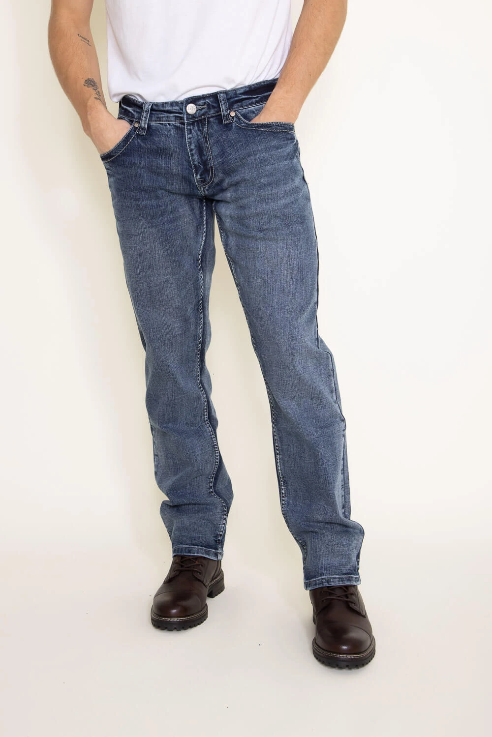 1897 Denim Ryan Straight Fit Jeans For Men | 2105-RYAN 5 1897 Denim Ryan Straight Fit Jeans For Men | 2105-RYAN - Image 3