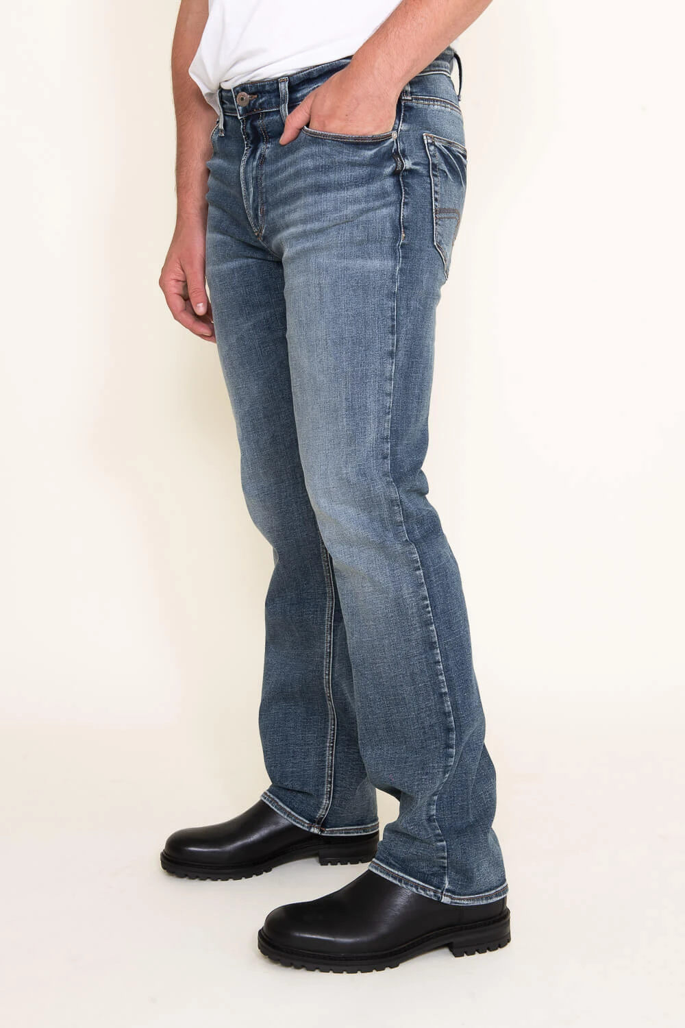Silver Jeans Grayson Easy Fit Straight Jeans For Men | M33314ECF276 4 Silver Jeans Grayson Easy Fit Straight Jeans For Men | M33314ECF276 - Image 2