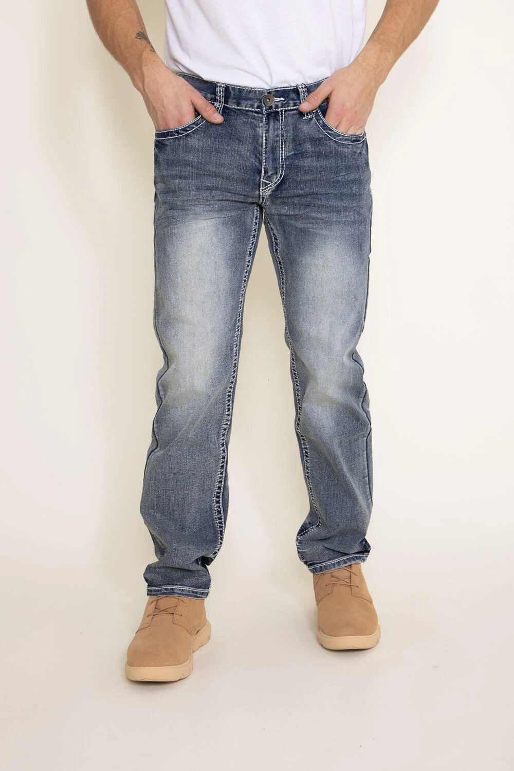 True Luck Dylan Straight Jeans For Men | TL19350408 6 True Luck Dylan Straight Jeans For Men | TL19350408 - Image 4