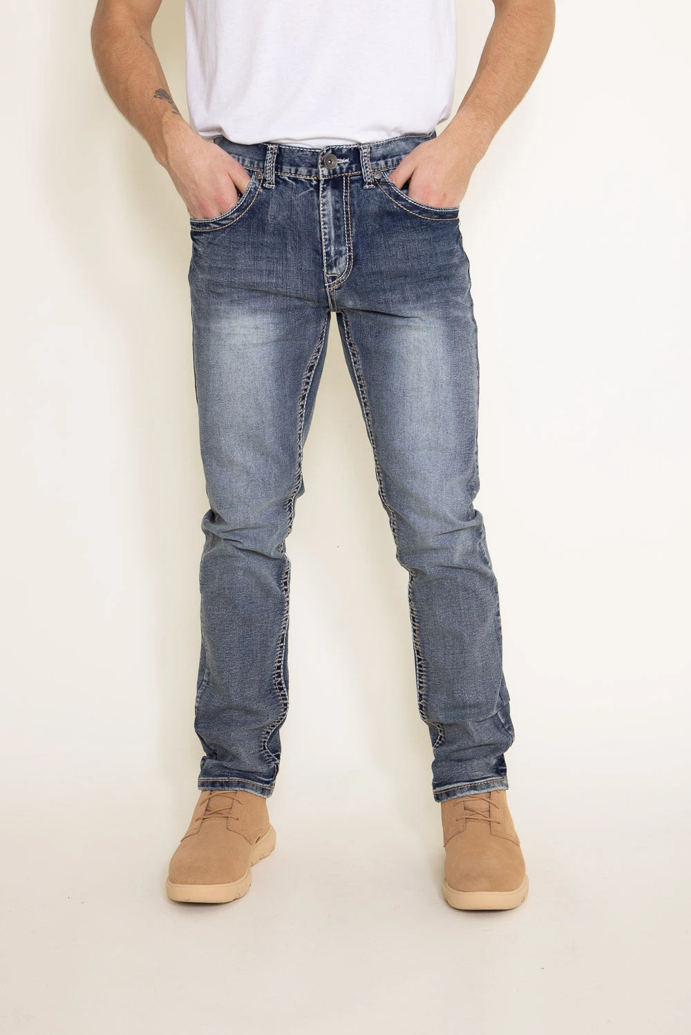 True Luck Jacob Slim Jeans For Men | TL20152107 5 True Luck Jacob Slim Jeans For Men | TL20152107 - Image 3