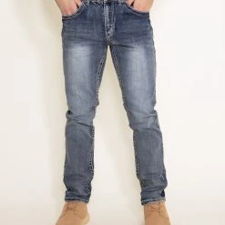 True Luck Jacob Slim Jeans For Men | TL20152107 -straight jeans shop 002 True Luck Jacob Slim Jeans for Men TL20152107