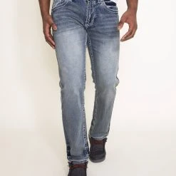 True Luck Kyle Straight Jeans For Men | TL21010407 8 True Luck Kyle Straight Jeans For Men | TL21010407 -straight jeans shop 002 True Luck Kyle Straight Jeans for Men TL21010407