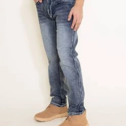 True Luck Vinny Straight Jeans For Men | TL20356611 8 True Luck Vinny Straight Jeans For Men | TL20356611 -straight jeans shop 002 True Luck Vinny Straight Jeans for Men TL20356611