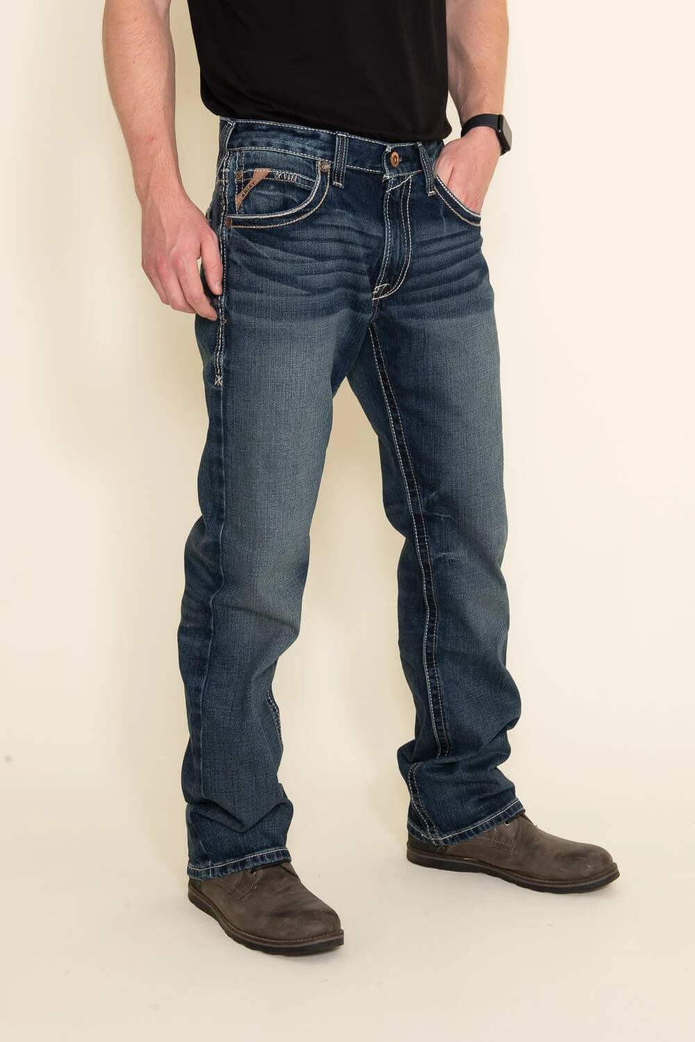 Ariat M5 Lennox Adkins Straight Leg Jeans For Men | 10030275-LENNOX 18.5 LEG 6 Ariat M5 Lennox Adkins Straight Leg Jeans For Men | 10030275-LENNOX 18.5 LEG - Image 4