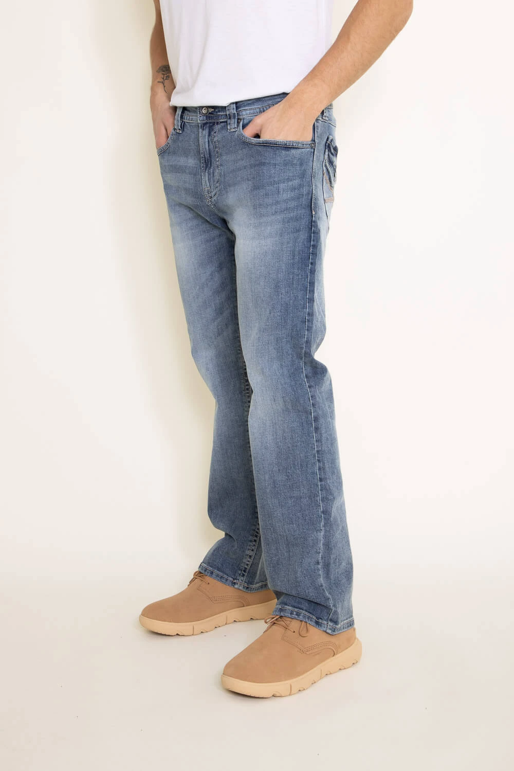 Axel Jeans David New Noawk Slim Boot Jeans For Men | AXMB0035-AVALANCHE 6 Axel Jeans David New Noawk Slim Boot Jeans For Men | AXMB0035-AVALANCHE - Image 4