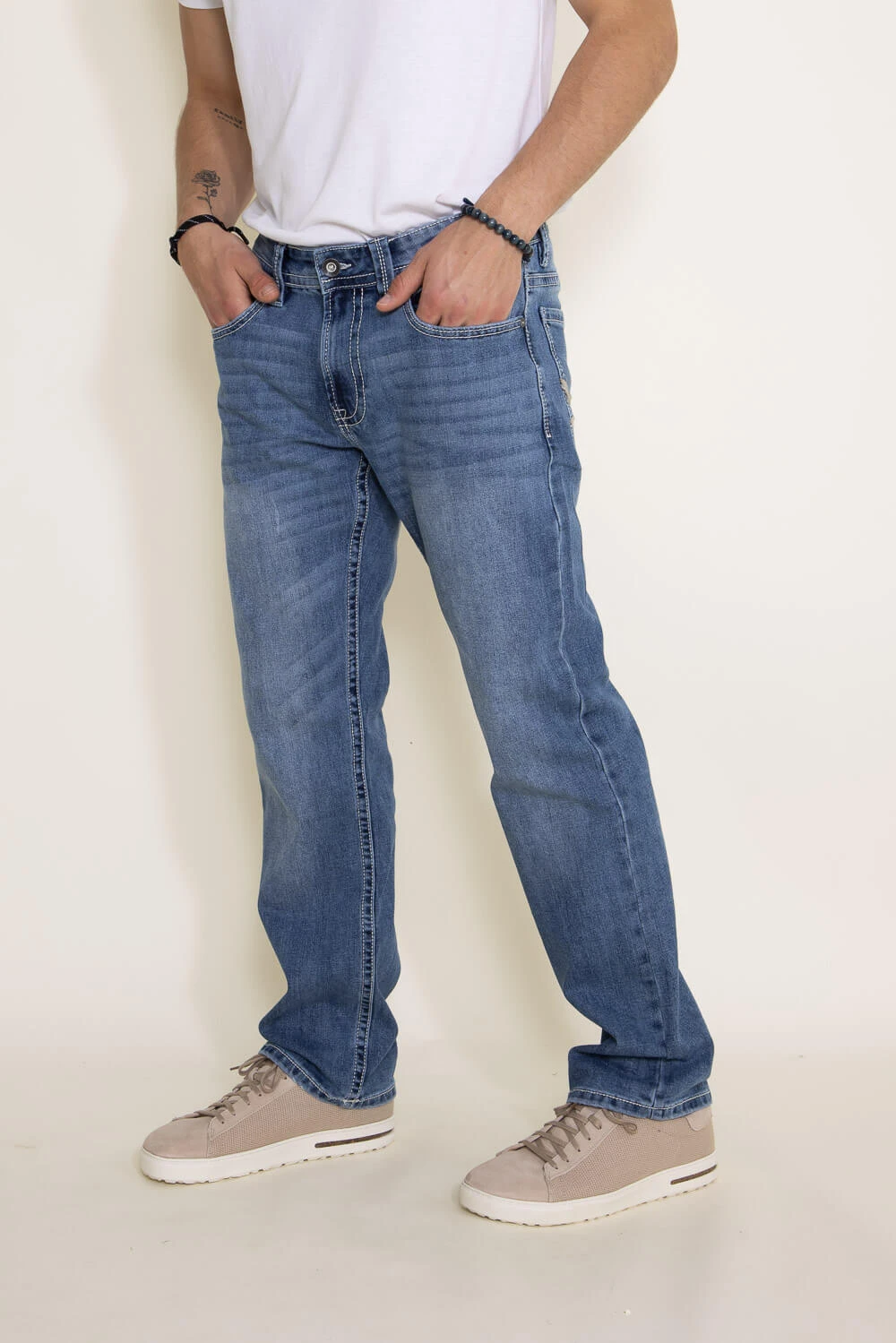 Axel Jeans Vincent Classic Straight Jeans For Men | AXMB0066-VINCENT 6 Axel Jeans Vincent Classic Straight Jeans For Men | AXMB0066-VINCENT - Image 4