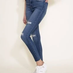 Cello High Rise Ankle Skinny Jeans For Women | WV77699M3-AK 11 Cello High Rise Ankle Skinny Jeans For Women | WV77699M3-AK -straight jeans shop 003 Cello High Rise Ankle Skinny Jeans for Women WV77699M3 AK 1
