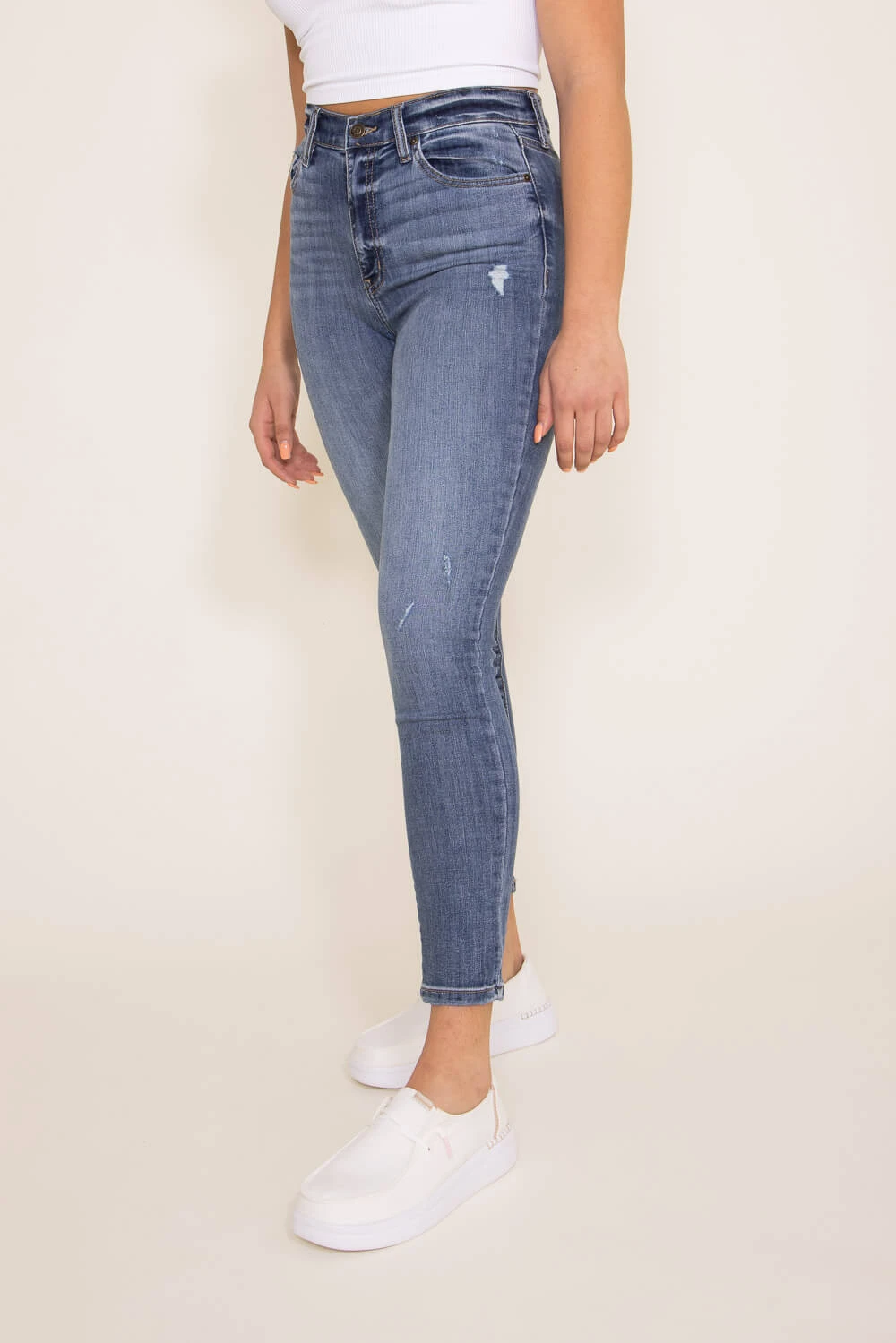 Eunina Bella Super High Rise Ankle Skinny Jeans For Women | E0001620SP-DRA00 5 Eunina Bella Super High Rise Ankle Skinny Jeans For Women | E0001620SP-DRA00 - Image 3