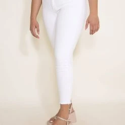 KanCan Danica High Rise Ankle Skinny Jeans For Women In White | KC7317WT 11 KanCan Danica High Rise Ankle Skinny Jeans For Women In White | KC7317WT -straight jeans shop 003 KanCan Danica High Rise Ankle Skinny Jeans for Women in White KC7317WT 1