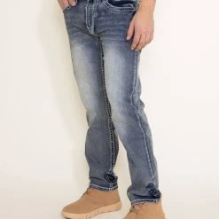 True Luck Dylan Straight Jeans For Men | TL19350408 9 True Luck Dylan Straight Jeans For Men | TL19350408 -straight jeans shop 003 True Luck Dylan Straight Jeans for Men TL19350408 1