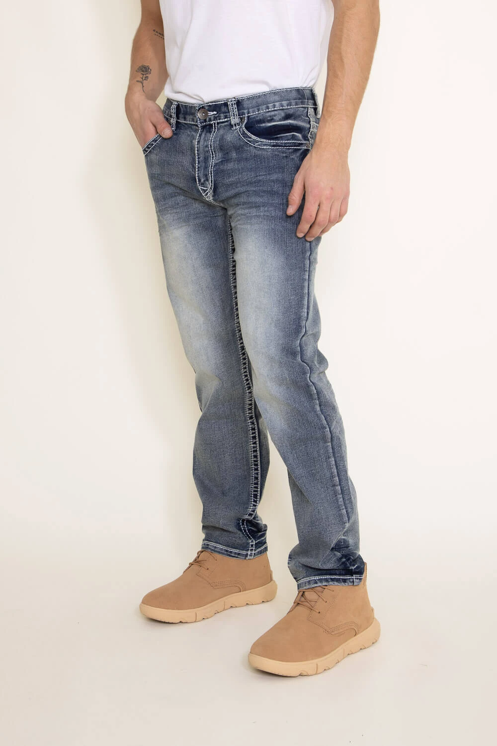 True Luck Dylan Straight Jeans For Men | TL19350408 5 True Luck Dylan Straight Jeans For Men | TL19350408 - Image 3
