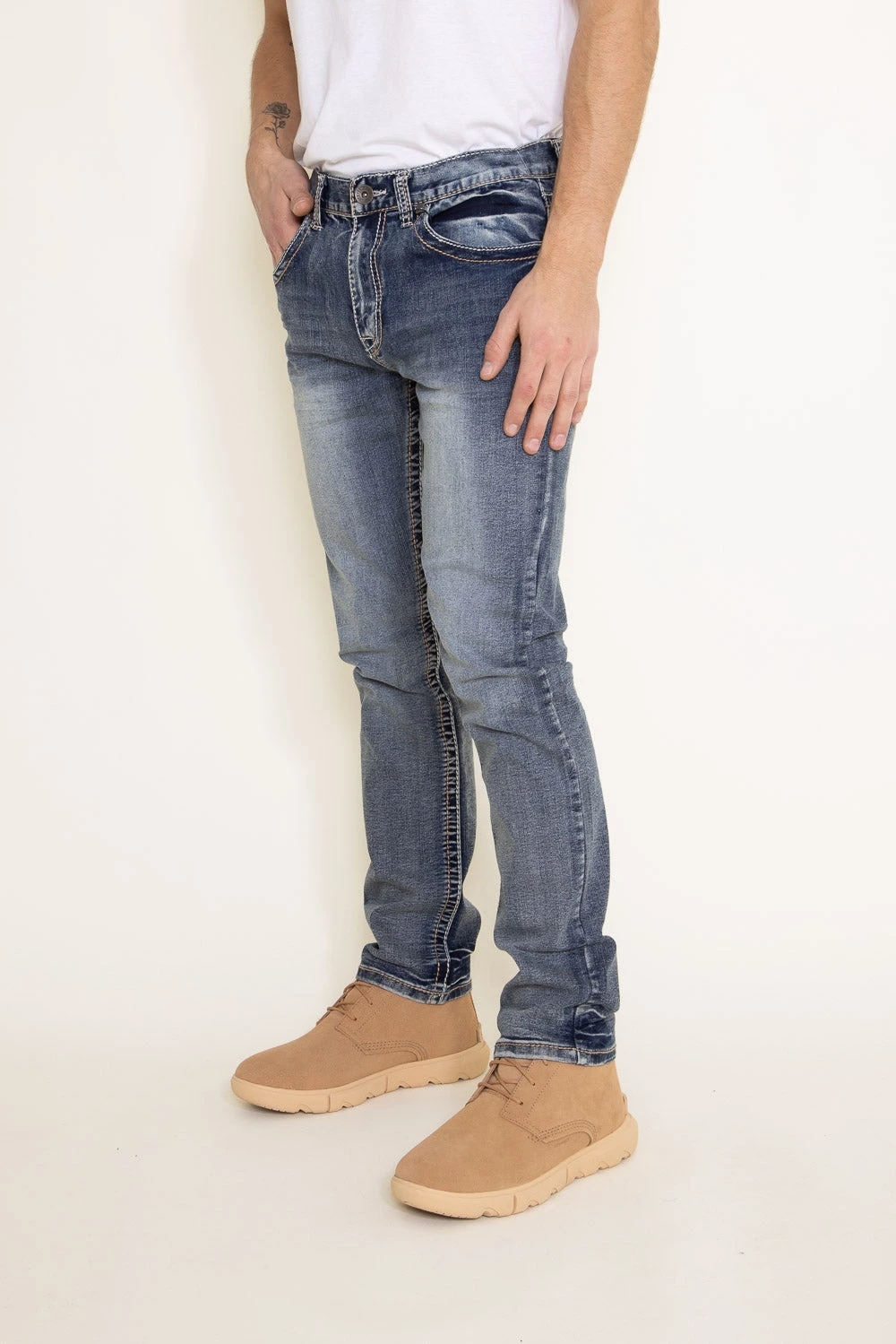 True Luck Jacob Slim Jeans For Men | TL20152107 6 True Luck Jacob Slim Jeans For Men | TL20152107 - Image 4
