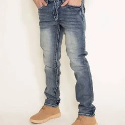 True Luck Mac Slim Jeans For Men | TL19350492 9 True Luck Mac Slim Jeans For Men | TL19350492 -straight jeans shop 003 True Luck Mac Slim Jeans for Men TL19350492