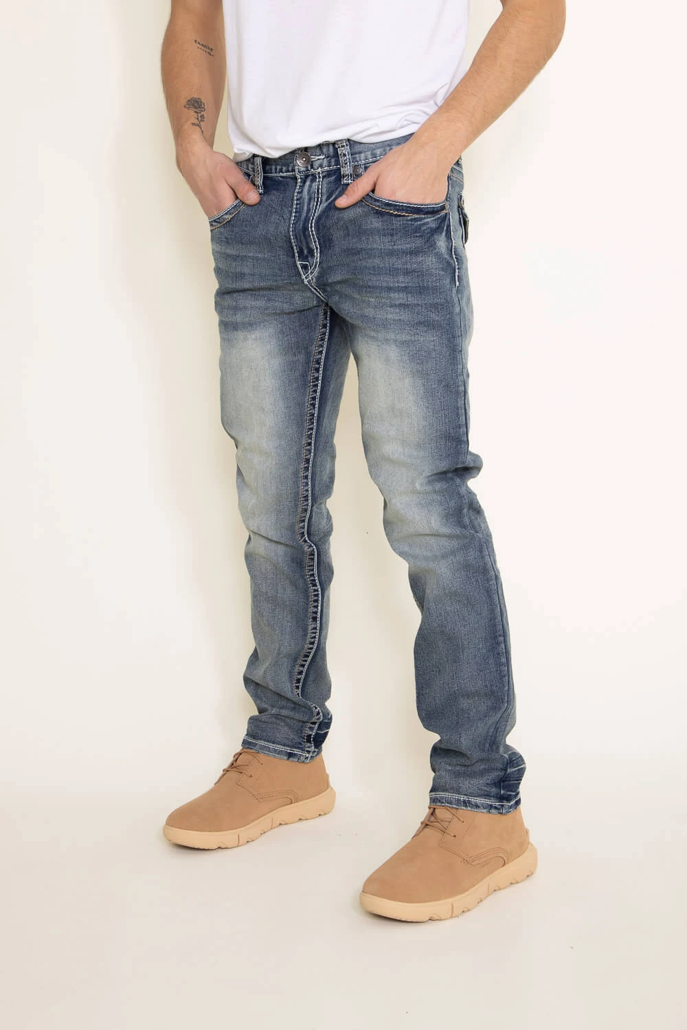 True Luck Mac Slim Jeans For Men | TL19350492 6 True Luck Mac Slim Jeans For Men | TL19350492 - Image 4