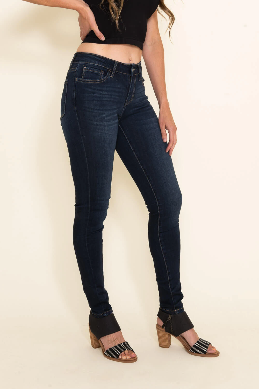Flying Monkey Super Soft Skinny Jeans For Women | L9183 6 Flying Monkey Super Soft Skinny Jeans For Women | L9183 - Image 4