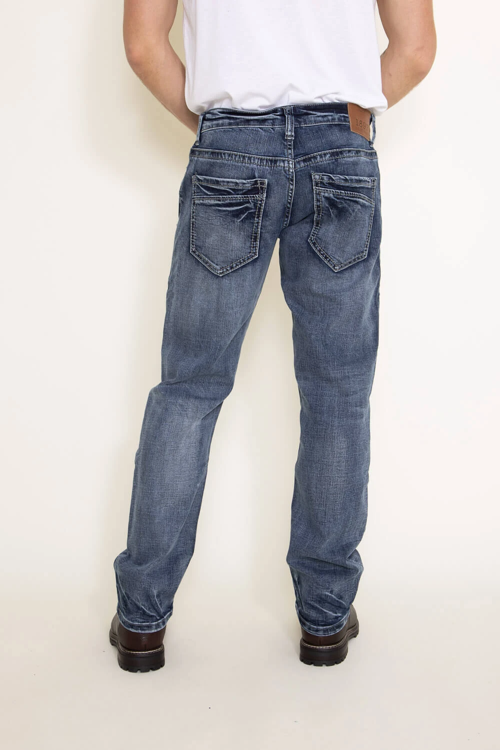 1897 Denim Ryan Straight Fit Jeans For Men | 2105-RYAN 4 1897 Denim Ryan Straight Fit Jeans For Men | 2105-RYAN - Image 2
