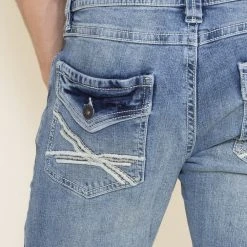 Axel Jeans Kevin Bayou Slim Boot Jeans For Men | AXMB0065-SLIMBOOT 8 Axel Jeans Kevin Bayou Slim Boot Jeans For Men | AXMB0065-SLIMBOOT -straight jeans shop 004 Axel Jeans Kevin Bayou Slim Boot Jeans for Men AXMB0065 SLIMBOOT 1