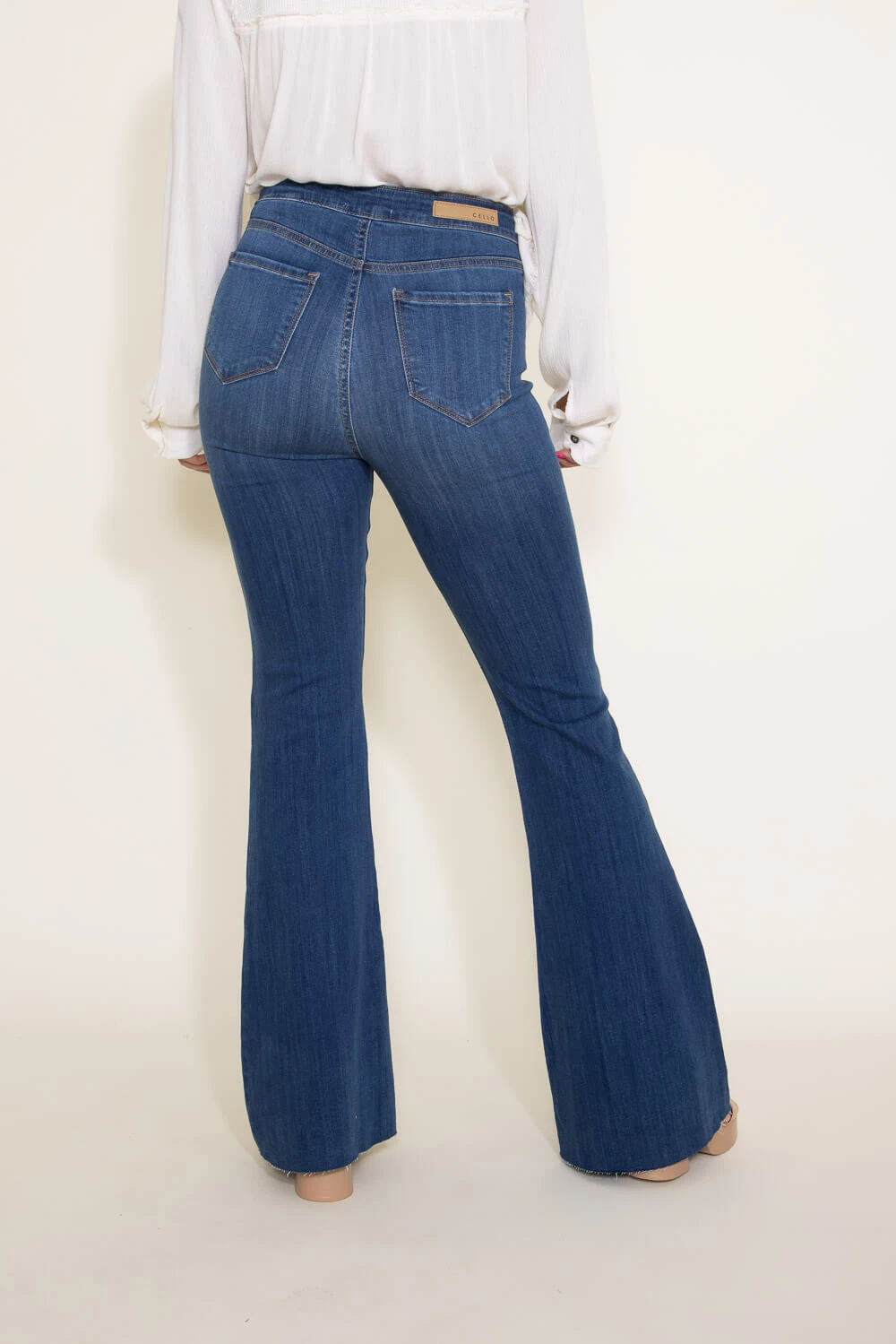 Cello High Rise Super Flare Jeans For Women | WV36808M-2 4 Cello High Rise Super Flare Jeans For Women | WV36808M-2 - Image 2