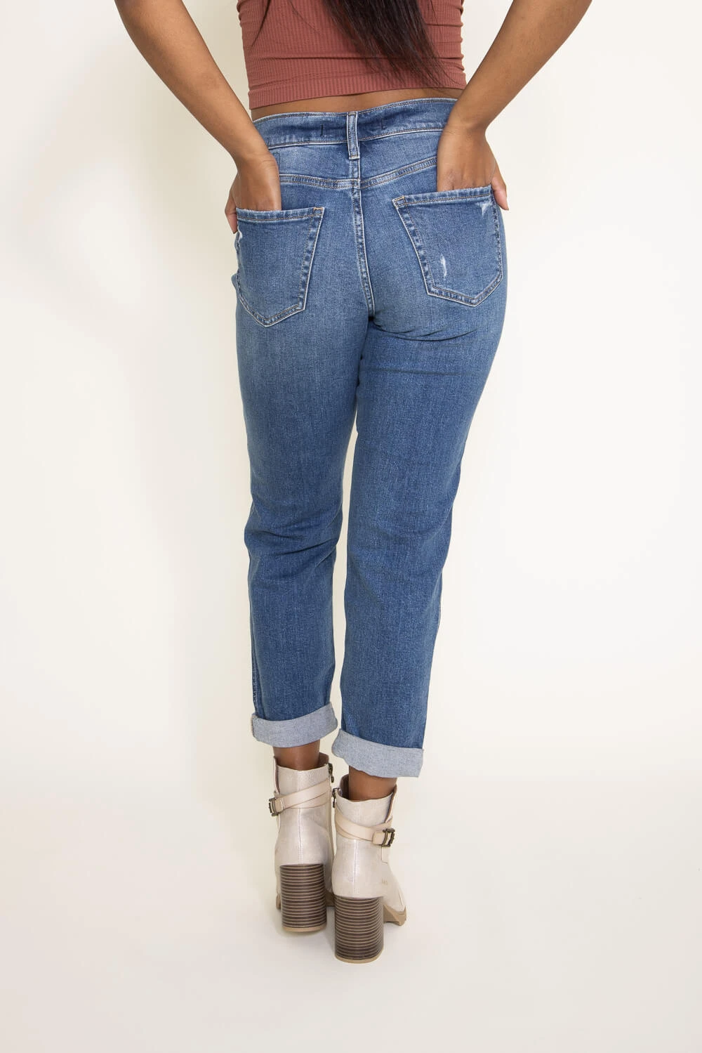 Eunina Rocky Super High Rise Boyfriend Jeans For Women | E0001880OL-GAMEC 4 Eunina Rocky Super High Rise Boyfriend Jeans For Women | E0001880OL-GAMEC - Image 2