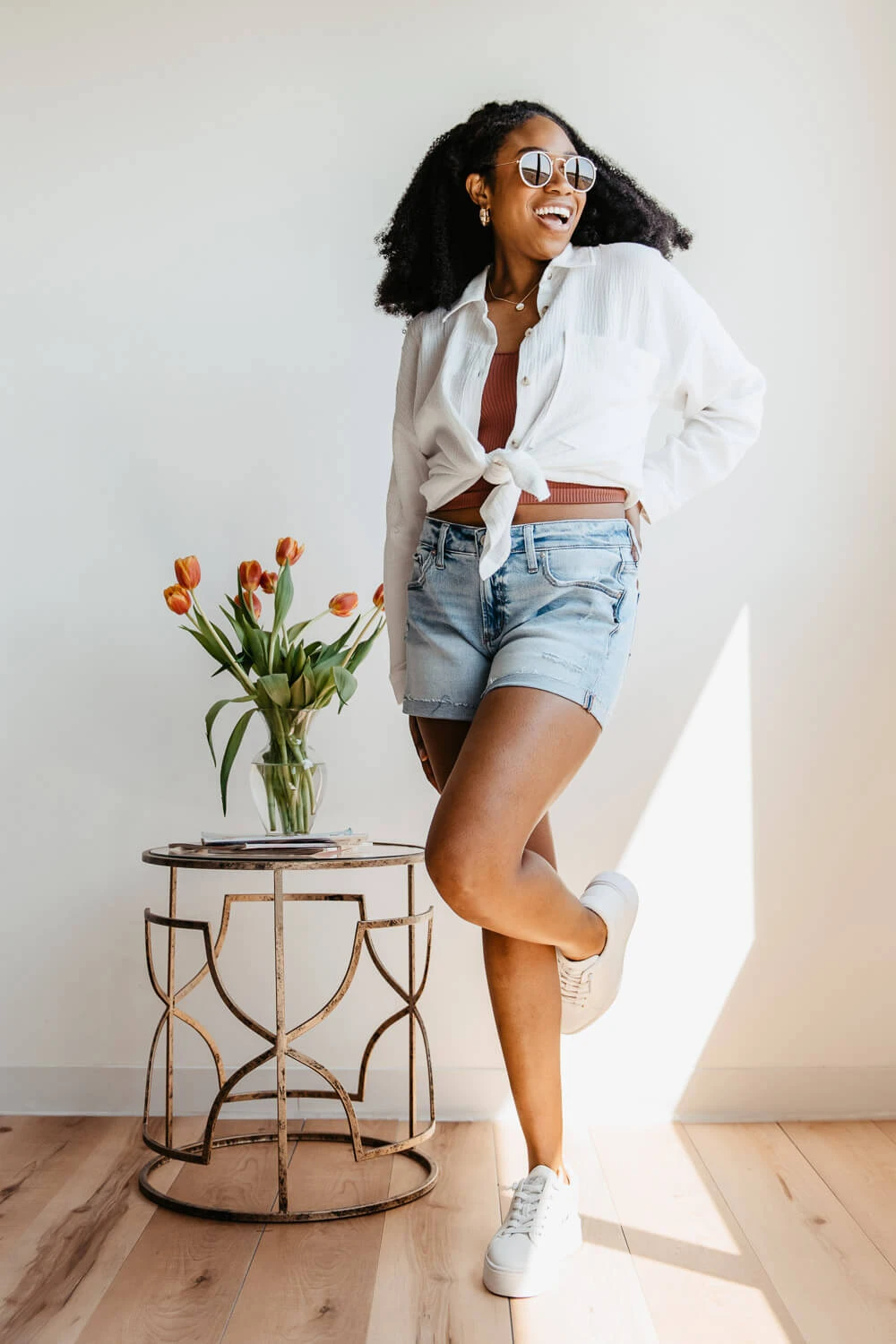 Silver Jeans Boyfriend Mid Rise Denim Shorts For Women | L53623SOC111 3 Silver Jeans Boyfriend Mid Rise Denim Shorts For Women | L53623SOC111