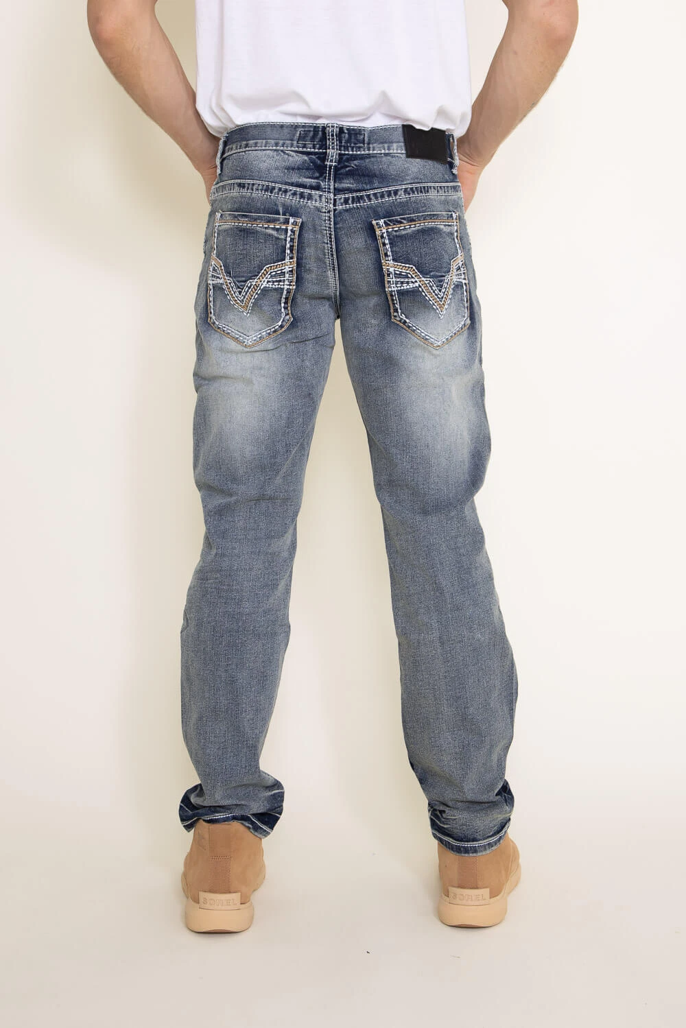 True Luck Dylan Straight Jeans For Men | TL19350408 4 True Luck Dylan Straight Jeans For Men | TL19350408 - Image 2