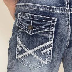 True Luck Vinny Straight Jeans For Men | TL20356611 9 True Luck Vinny Straight Jeans For Men | TL20356611 -straight jeans shop 004 True Luck Vinny Straight Jeans for Men TL20356611