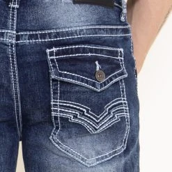 True Luck Zachary Bootcut Stretch Jeans For Men | TL20356609 9 True Luck Zachary Bootcut Stretch Jeans For Men | TL20356609 -straight jeans shop 004 True Luck Zachary Bootcut Stretch Jeans for Men TL20356609 1