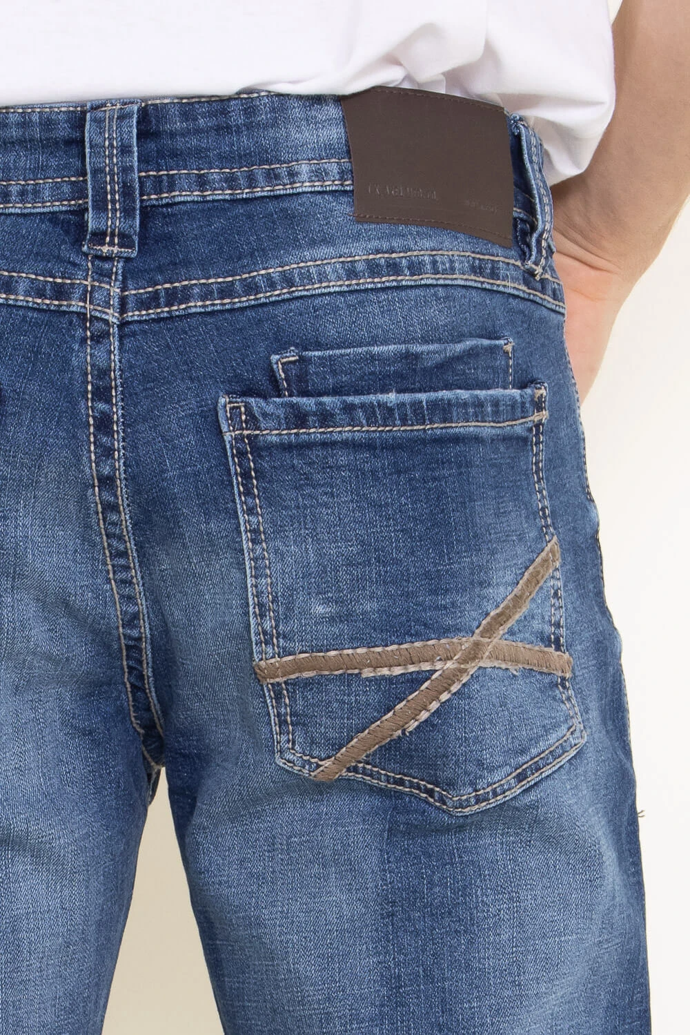 Axel Jeans James Classic Straight Jeans For Men | AXMB0044-STRAIGHT 7 Axel Jeans James Classic Straight Jeans For Men | AXMB0044-STRAIGHT - Image 5