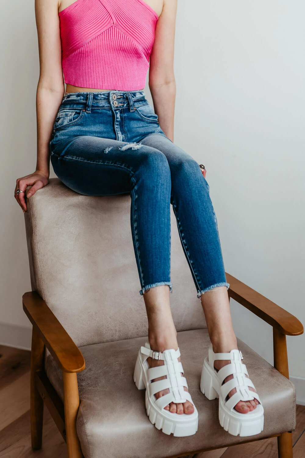 KanCan Danica High Rise Ankle Skinny Jeans For Women | KC7317M 6 KanCan Danica High Rise Ankle Skinny Jeans For Women | KC7317M - Image 4