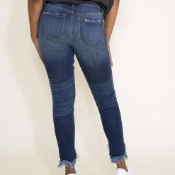 KanCan High Rise Fray Hem Ankle Skinny Jeans For Women | KC8395D 13 KanCan High Rise Fray Hem Ankle Skinny Jeans For Women | KC8395D -straight jeans shop 005 KanCan High Rise Fray Hem Ankle Skinny Jeans for Women KC8395D 1