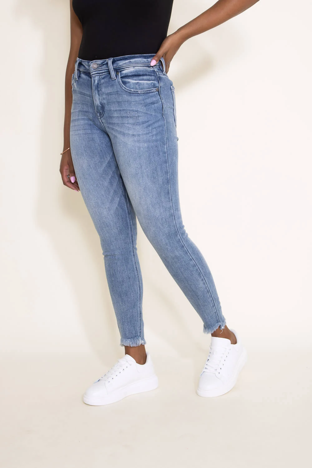 KanCan Silvanna Mid Rise Ankle Skinny Jeans For Women | KC9348M 8 KanCan Silvanna Mid Rise Ankle Skinny Jeans For Women | KC9348M - Image 6