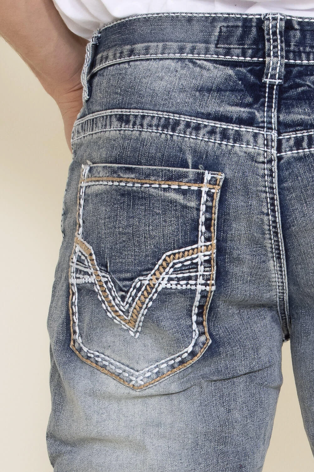 True Luck Dylan Straight Jeans For Men | TL19350408 7 True Luck Dylan Straight Jeans For Men | TL19350408 - Image 5