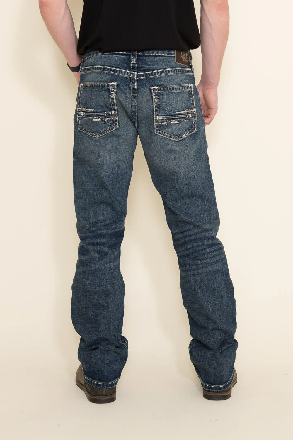 Ariat M5 Lennox Adkins Straight Leg Jeans For Men | 10030275-LENNOX 18.5 LEG 8 Ariat M5 Lennox Adkins Straight Leg Jeans For Men | 10030275-LENNOX 18.5 LEG - Image 6