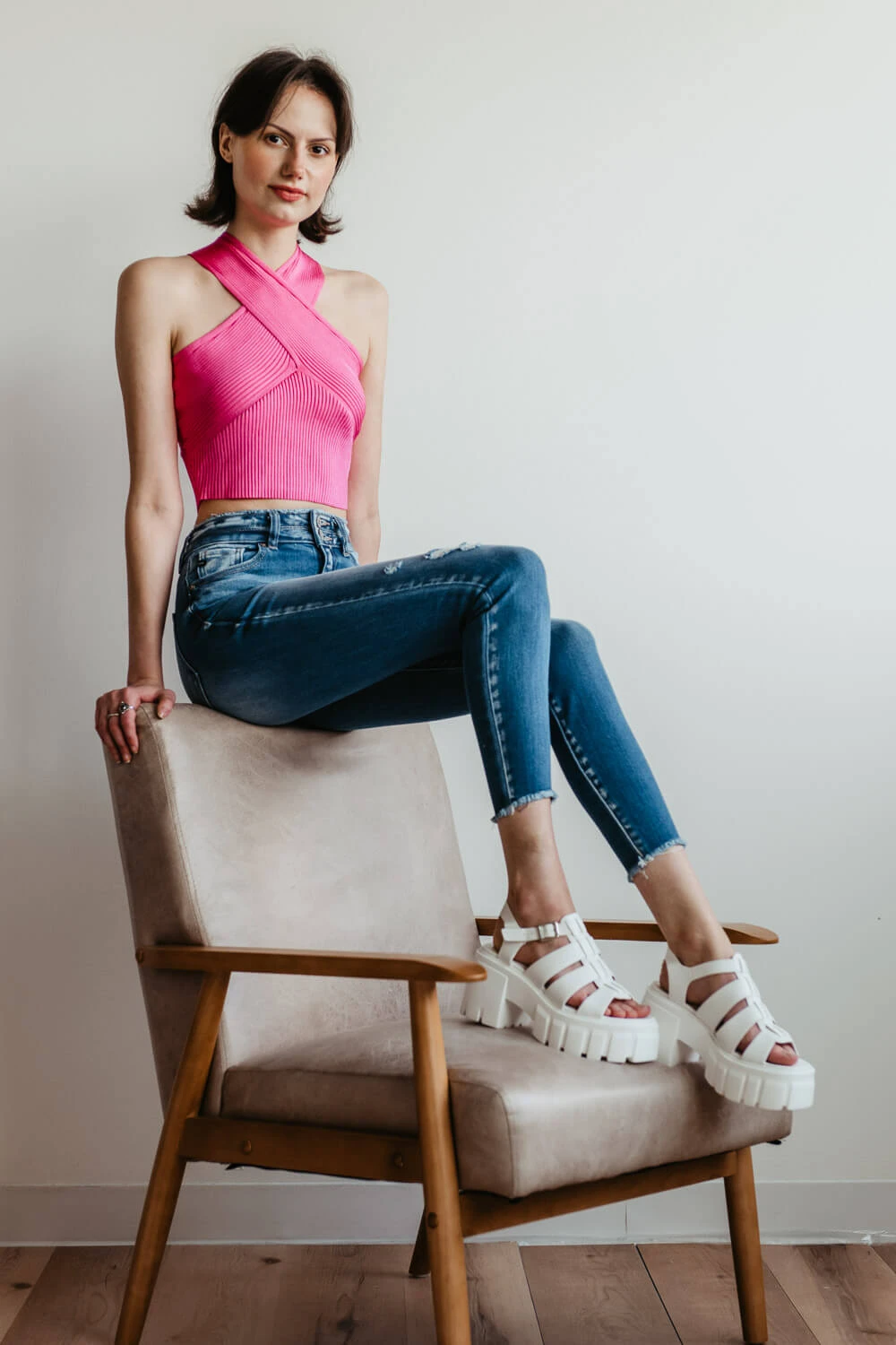 KanCan Danica High Rise Ankle Skinny Jeans For Women | KC7317M 3 KanCan Danica High Rise Ankle Skinny Jeans For Women | KC7317M