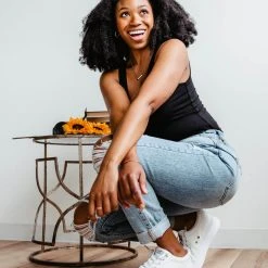 Eunina Frankie Mid Rise Destructed Jeans For Women | E87059WAS