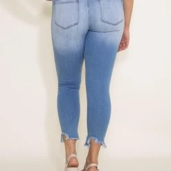 KanCan Kitson High Rise Frayed Hem Ankle Skinny Jeans For Women | KC9154M 9 KanCan Kitson High Rise Frayed Hem Ankle Skinny Jeans For Women | KC9154M -straight jeans shop 007 KanCan Kitson High Rise Frayed Hem Ankle Skinny Jeans for Women KC9154M