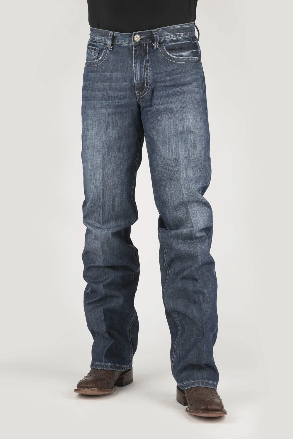 Tin Haul Mens Blue 100% Cotton 420 Regular Joe Deco Jeans 5 Tin Haul Mens Blue 100% Cotton 420 Regular Joe Deco Jeans - Image 3