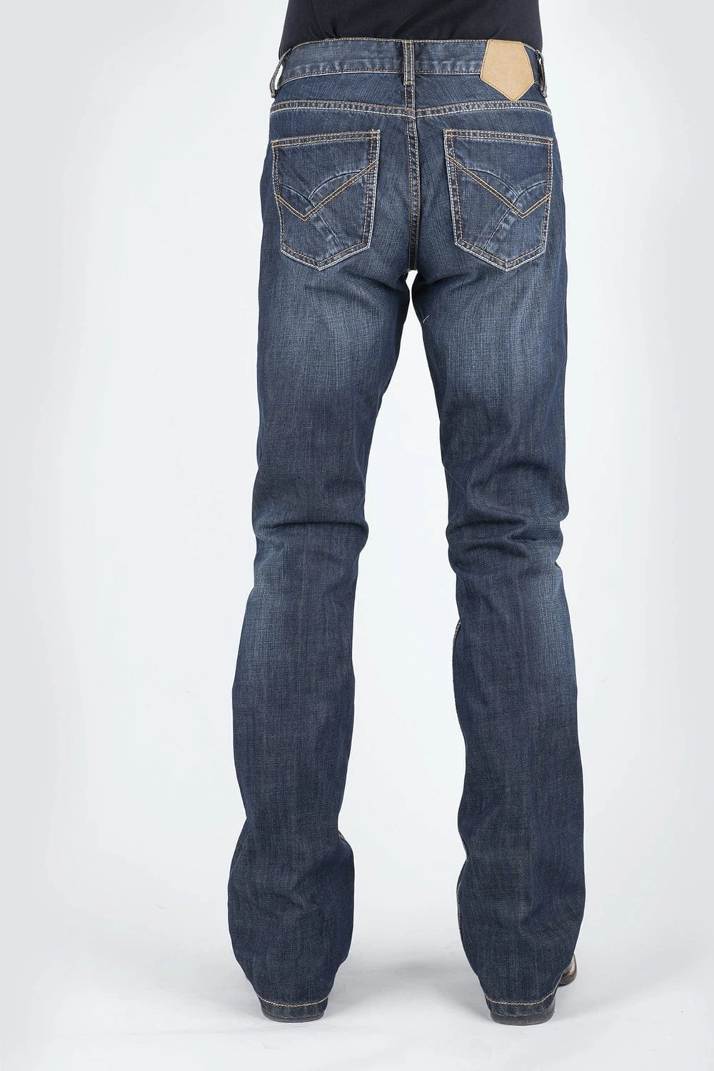 Tin Haul Mens Blue 100% Cotton Jagger Fit 1660 Pieced Jeans 4 Tin Haul Mens Blue 100% Cotton Jagger Fit 1660 Pieced Jeans - Image 2