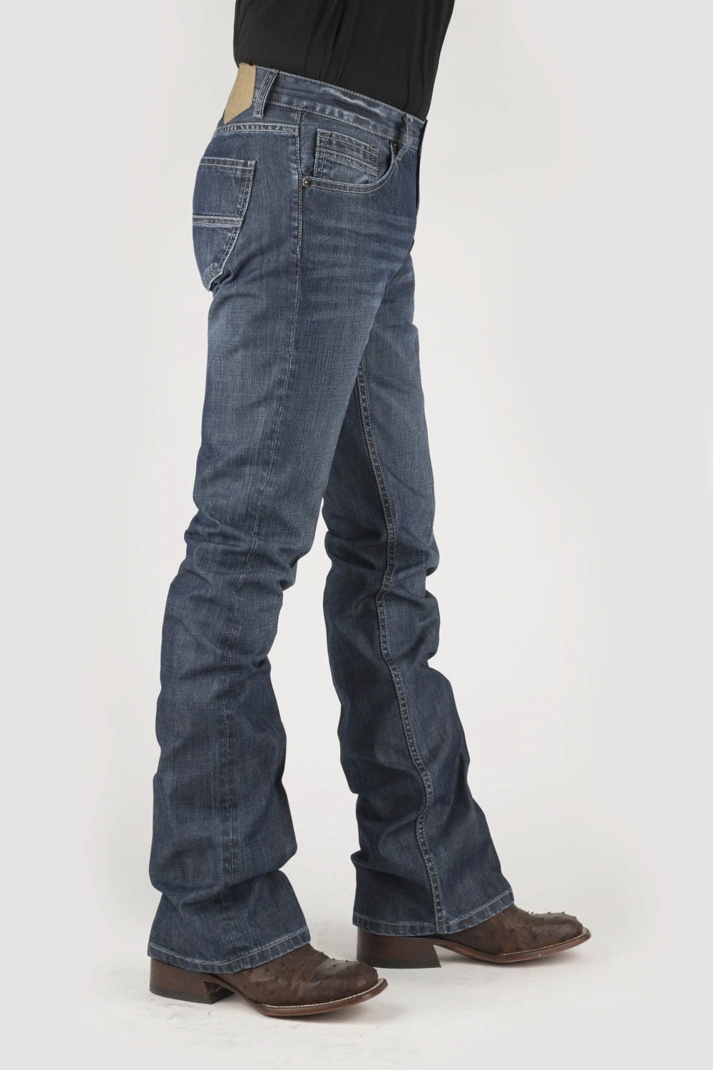 Tin Haul Mens Blue 100% Cotton 1660 Jagger Dbl Needle Jeans 3 Tin Haul Mens Blue 100% Cotton 1660 Jagger Dbl Needle Jeans