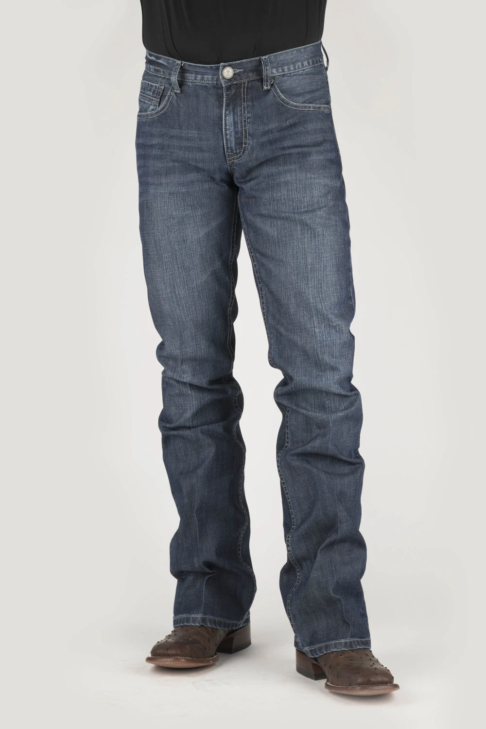 Tin Haul Mens Blue 100% Cotton 1660 Jagger Dbl Needle Jeans 5 Tin Haul Mens Blue 100% Cotton 1660 Jagger Dbl Needle Jeans - Image 3