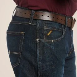 Ariat Men's Rebar M5 Dura Stretch Jeans 9 Ariat Men's Rebar M5 Dura Stretch Jeans -straight jeans shop 10016223 01 warm