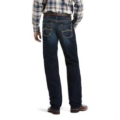 Ariat Men's M5 Slim Stretch Cliff Stackable Straight Leg Jeans