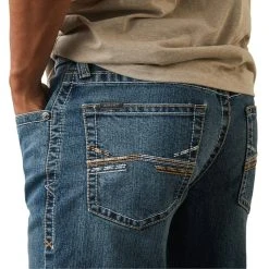 Ariat Men's M4 Rafael Boot Cut Jeans -straight jeans shop 10043193 32 Ariat Mens M4 Relaxed Rafael Straight Boot Cut Denim Jean Kowear 03 08003