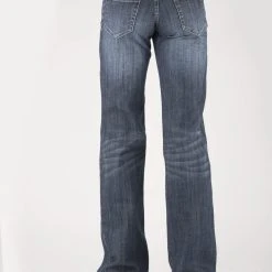 Tin Haul Womens Blue Cotton Blend 460 Ella Plain Back Jeans 7 Tin Haul Womens Blue Cotton Blend 460 Ella Plain Back Jeans -straight jeans shop 1005404600022c