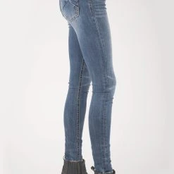 Tin Haul Womens Blue Cotton Blend 515 Sunny Skinny Jeans