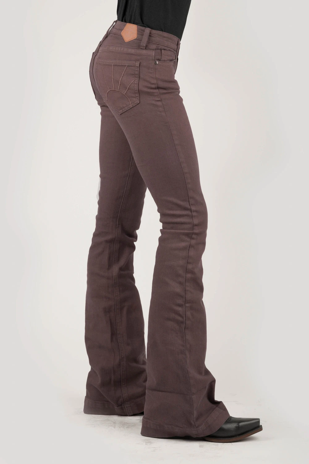 Tin Haul Womens Brown Cotton Blend 595 Libby Plain Jeans 3 Tin Haul Womens Brown Cotton Blend 595 Libby Plain Jeans