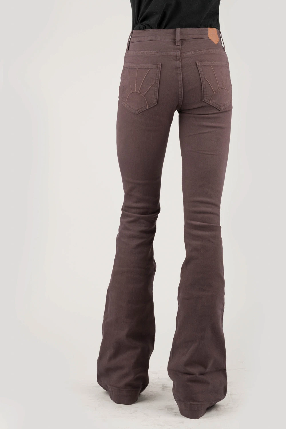 Tin Haul Womens Brown Cotton Blend 595 Libby Plain Jeans 4 Tin Haul Womens Brown Cotton Blend 595 Libby Plain Jeans - Image 2